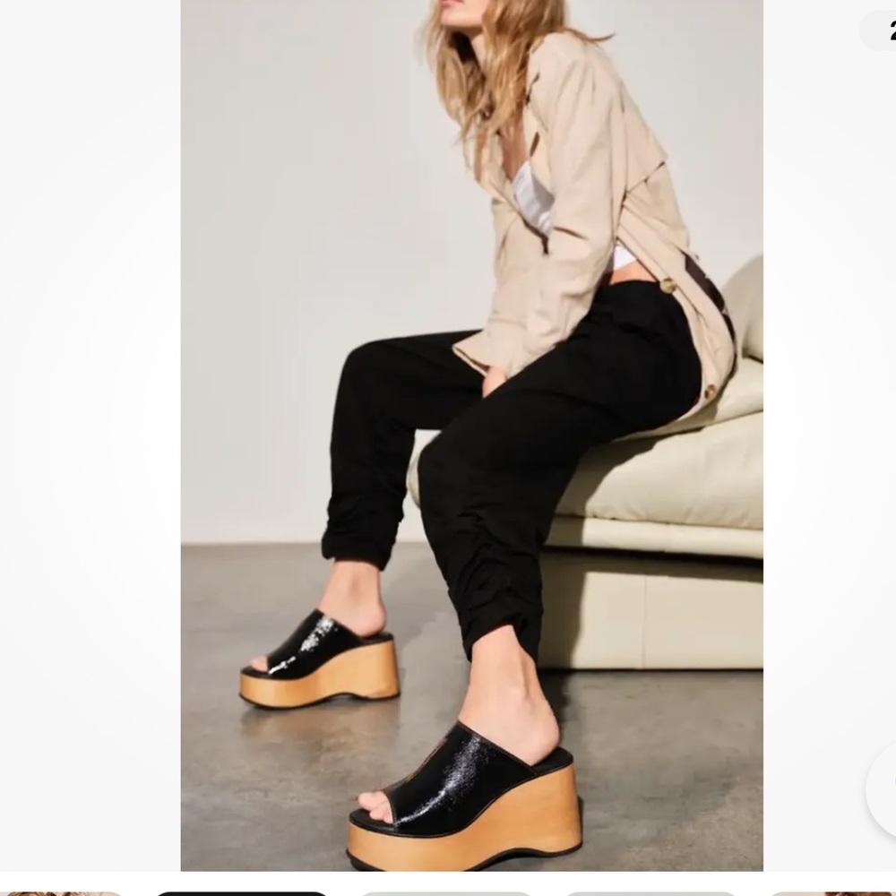Free People Gabriela Platform Wedge Sandal - Picture 7 of 7